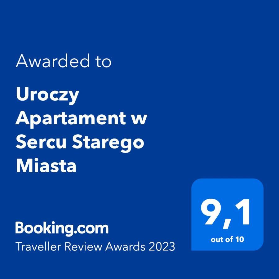 Uroczy Apartament W Sercu Starego Miasta 그단스크 외부 사진